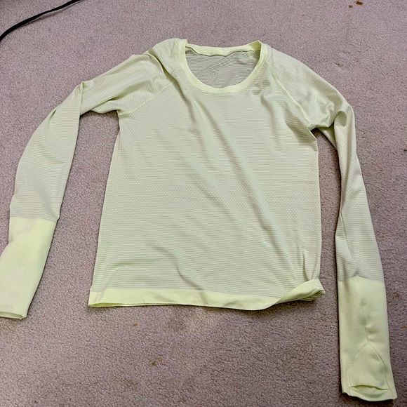 COPY - NEW Lululemon size 6 long-sleeve swiftly - Picture 1 of 2